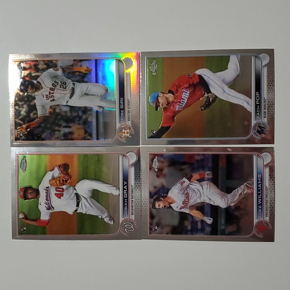 4 - 2022 Topps Chrome Rookie Cards